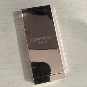 Patrick Ta For Eyes Cosmetic in Reflective Silver Packaging